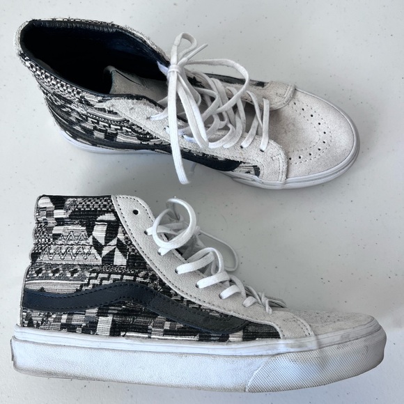 Vans Italian Weave Sk8-Hi - Picture 3 of 9